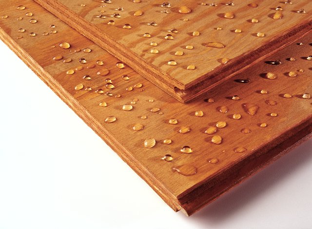 Water Repellant Plywood Protects Subfloor