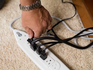 Saving electricity in home electronics