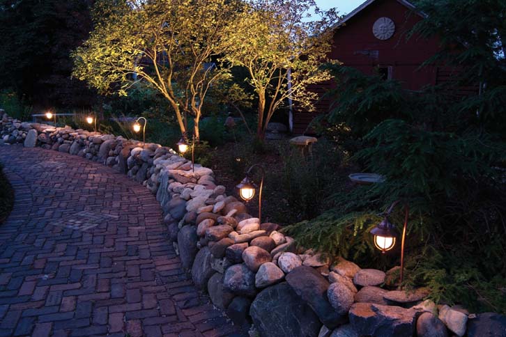 Light Up Summer Nights with Low-Voltage Lighting