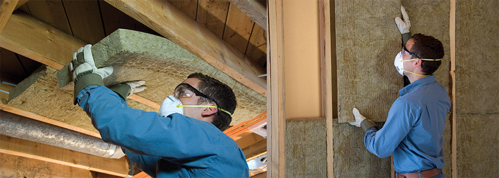 Roxul is a fire-resistant, sound-resistant and moisture-resistant insulation that's made from stone