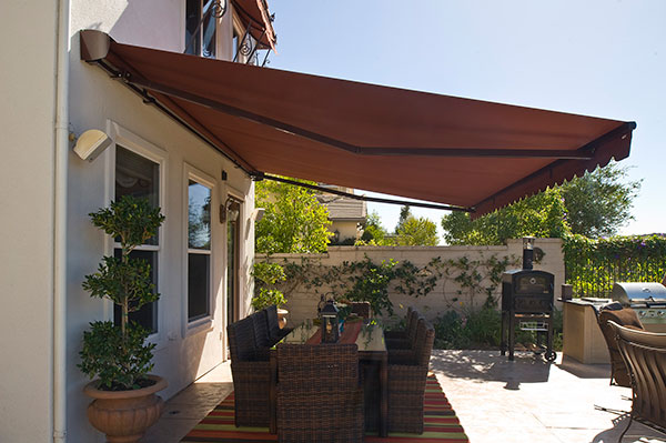 Solair Retractable Awnings increase usability of patio and deck spaces