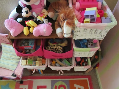 Storage and organization for children's rooms