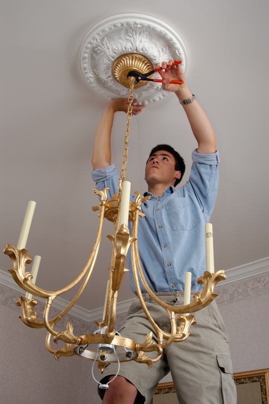 How to Install a Chandelier