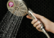 Finding the Perfect Temperature is Easy with Delta Temp2O Showerheads and Handshowers 