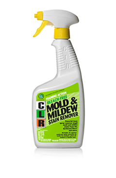 CLR Mold & Mildew Stain Remover Cuts Through Stubborn, Caked-On Stains