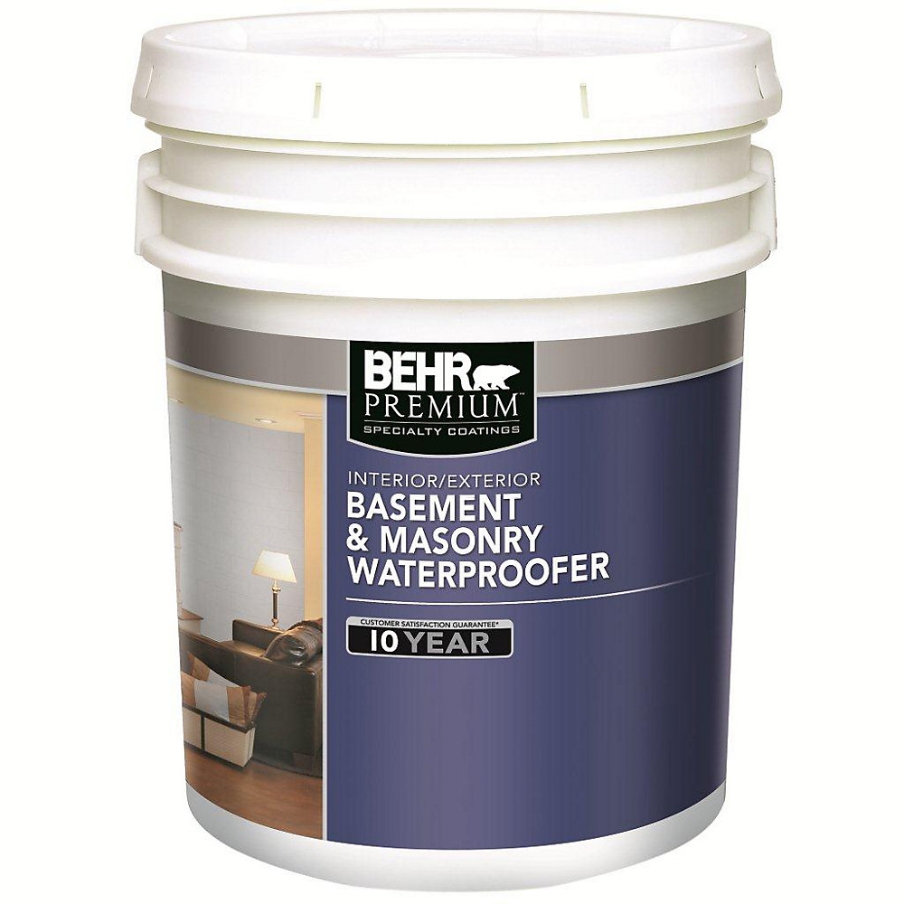 Behr Basement Masonry Waterproofing Paint The Money Pit