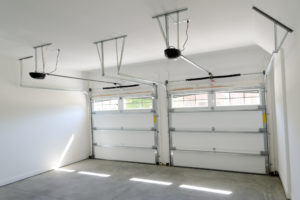 Painted garage walls