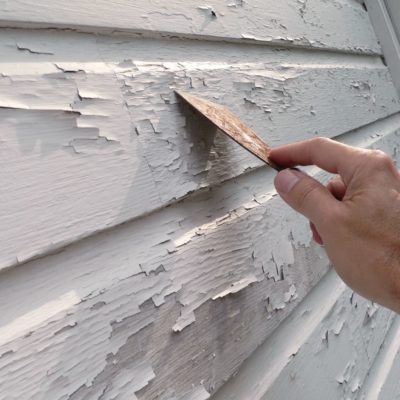 peeling paint, exterior painting