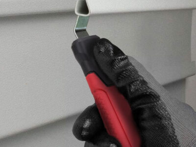 Remove/replace vinyl siding with a zip tool.
