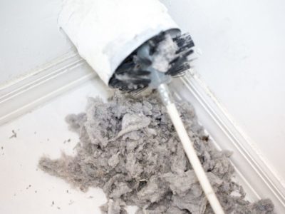 Gardus Lint Eater in Dirty Dryer Vent