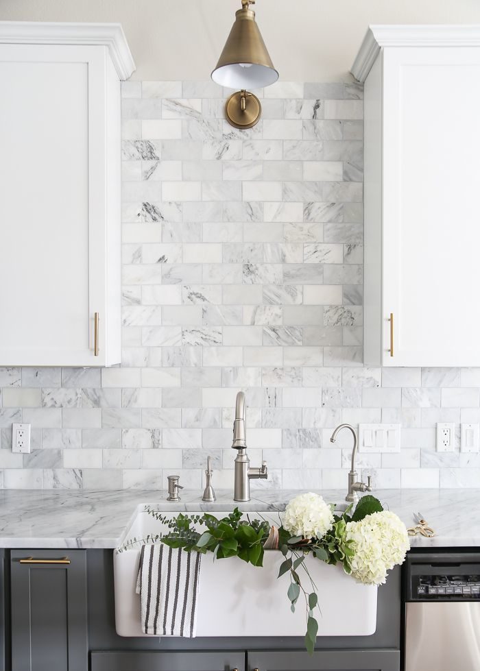 tile backsplash