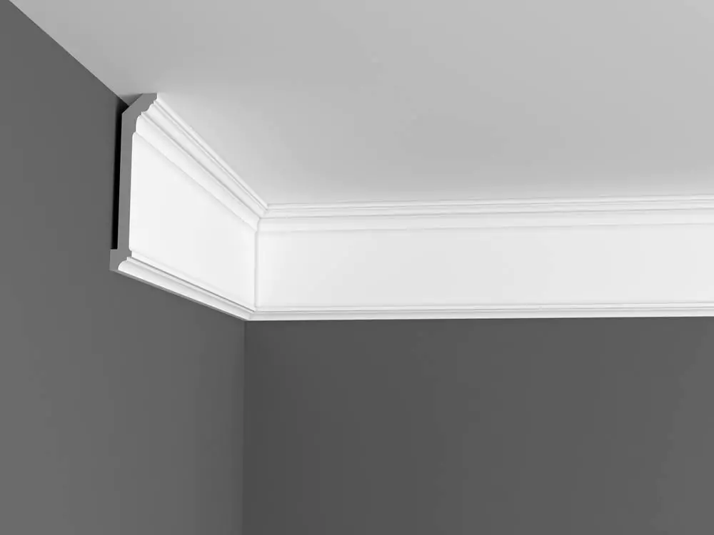 Polyurethane ceiling molding is easy to install