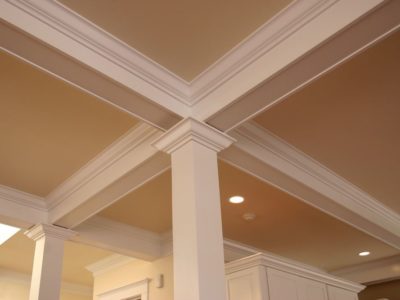 cracking between crown molding and ceiling and walls