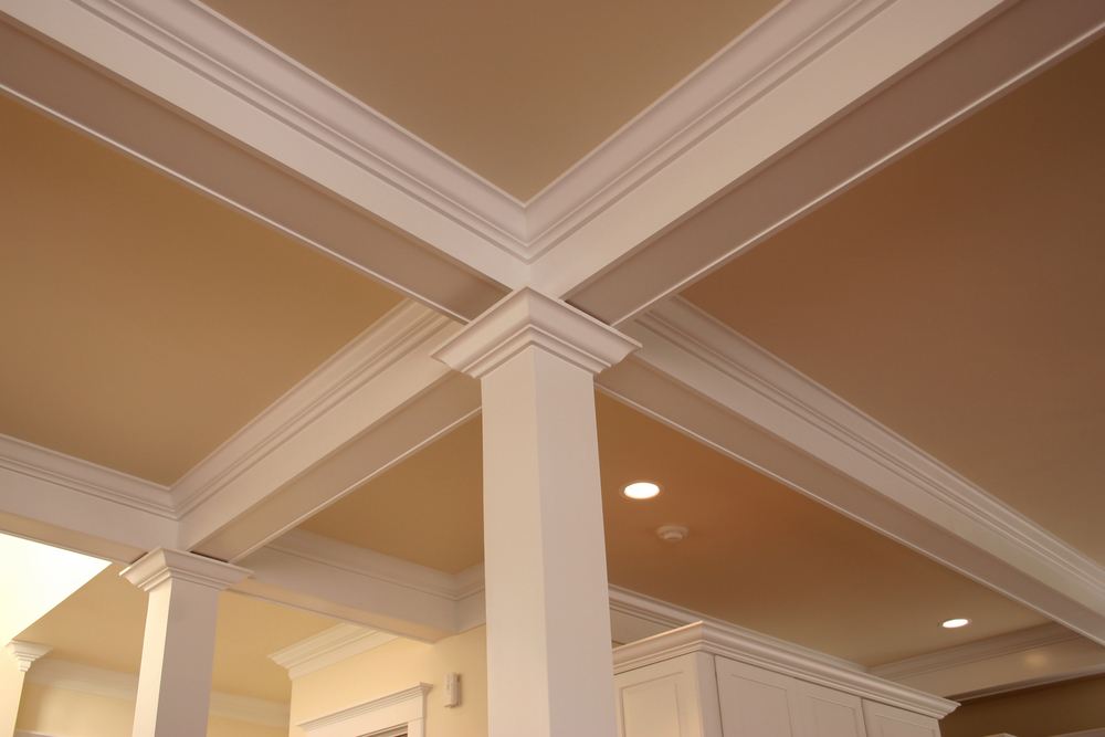 cracking between crown molding and ceiling and walls