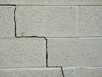 Crack in foundation