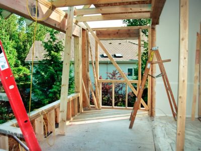 Remodeling a front porch