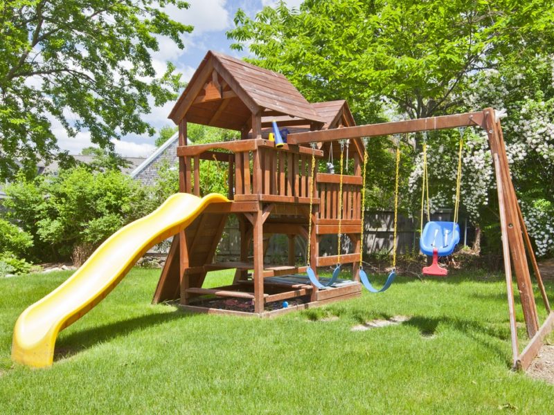 How To Build A Safe Backyard Play Area For The Kids The Money Pit