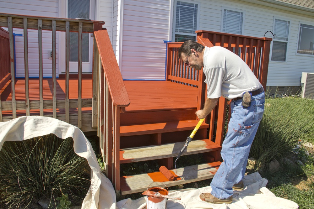 Fix or Replace Flaking Behr DeckOver The Money Pit