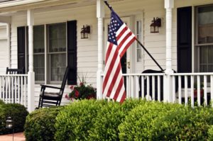 flag, american flag, How to attach a flagpole