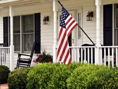 flag, american flag, How to attach a flagpole