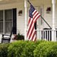 flag, american flag, How to attach a flagpole