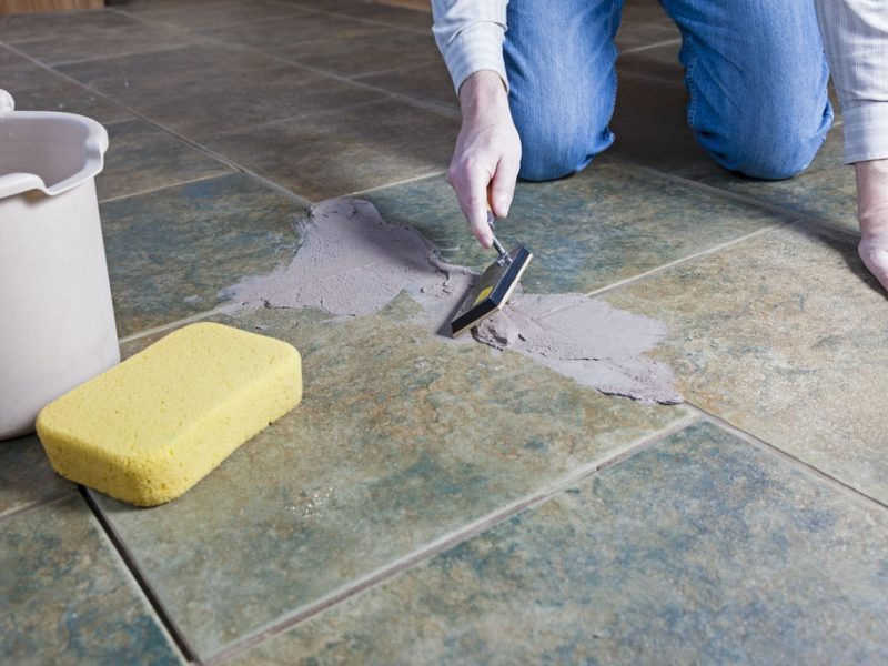 Repair Floor Tile, Install Floor Tile