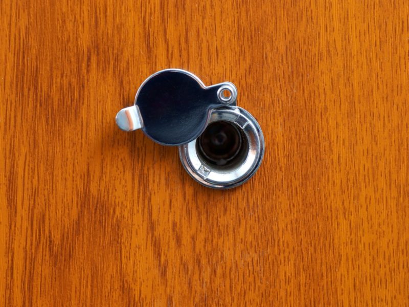 How To Install A Door Peep Hole Viewer The Money Pit