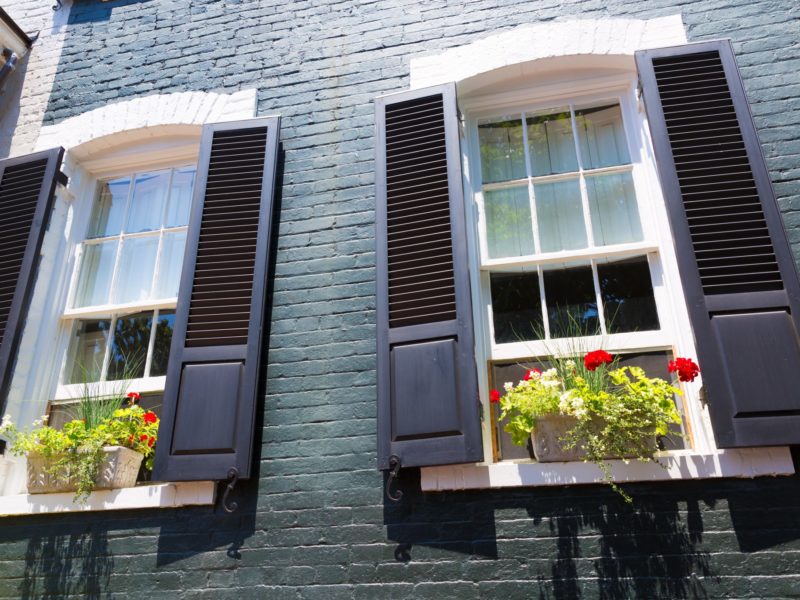 how to install decorative exterior shutters