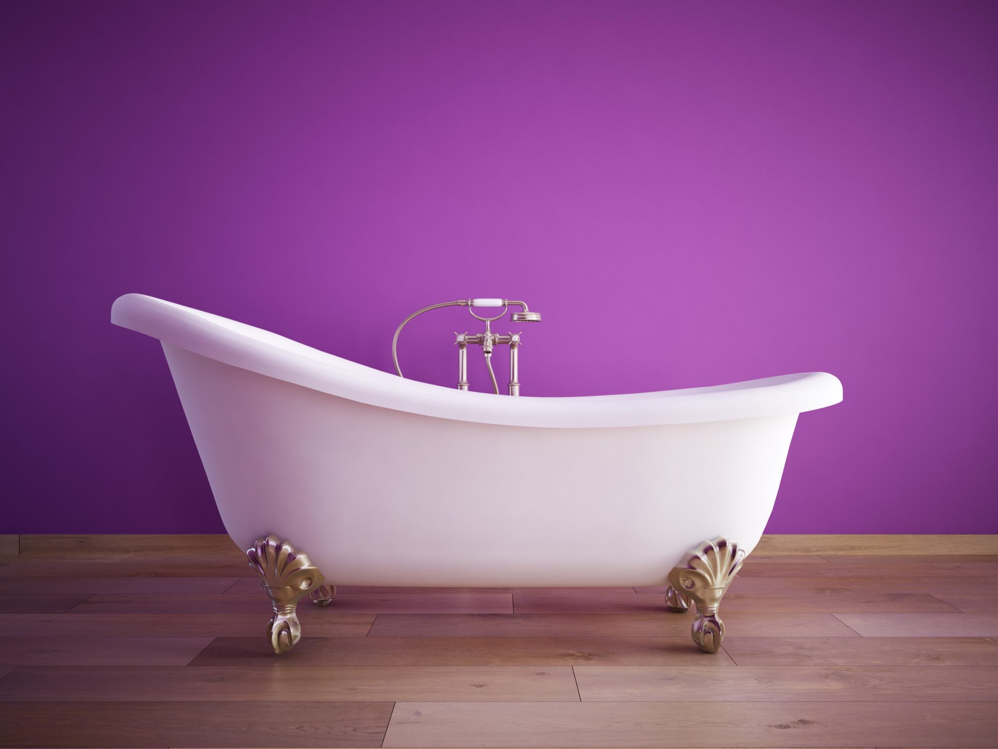 bathtub, paint, accent paint color