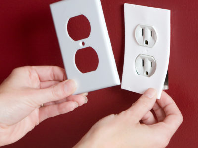 Foam outlet insulation