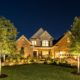 Landscape Lighting, holiday home security