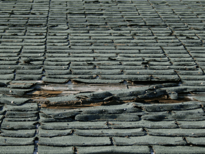 Badly worn roof needed to be replaced