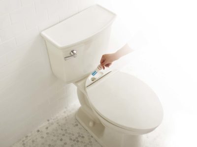 one toilet sucks water from another