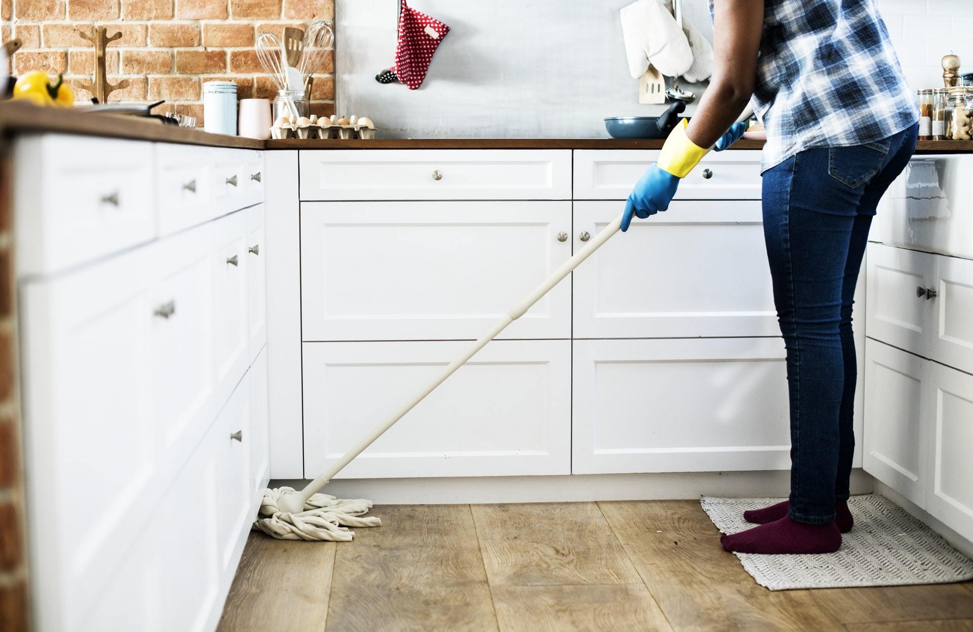 kitchen cleaning