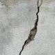 crack in concrete patio