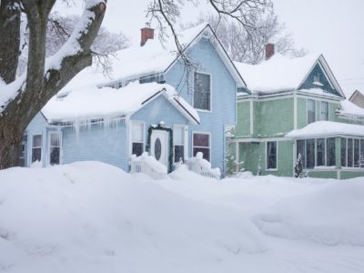 snow in vents