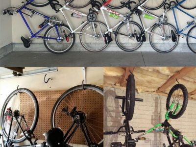 Bike storage in garage