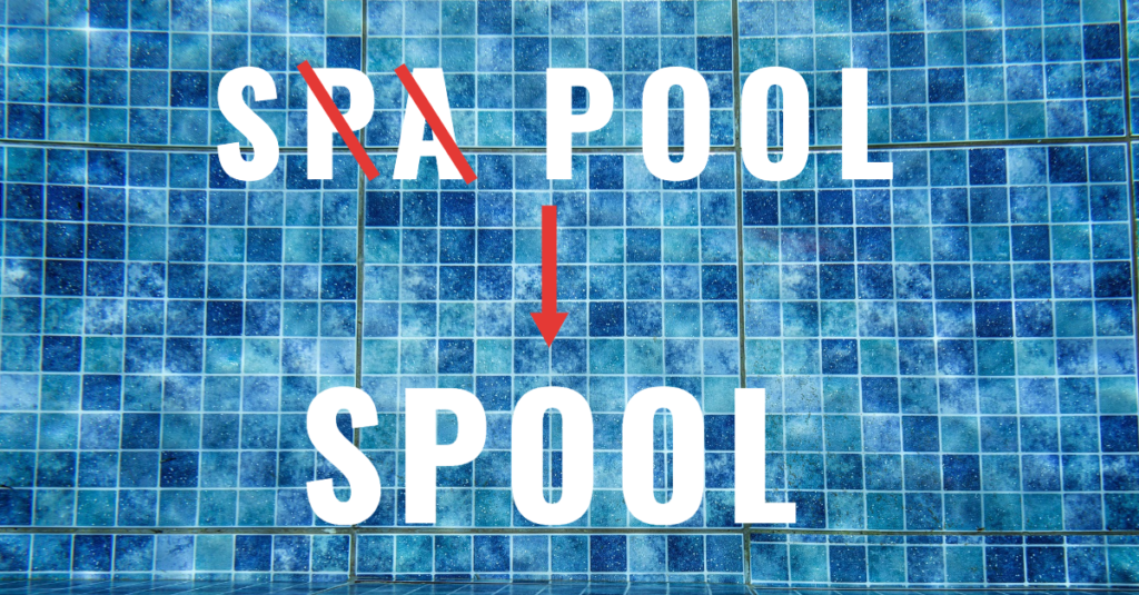 How a spa pool becomes a spool