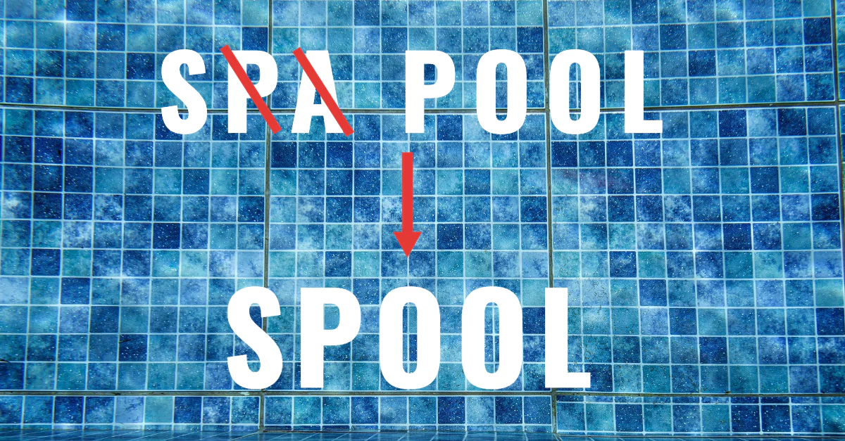 How a spa pool becomes a spool