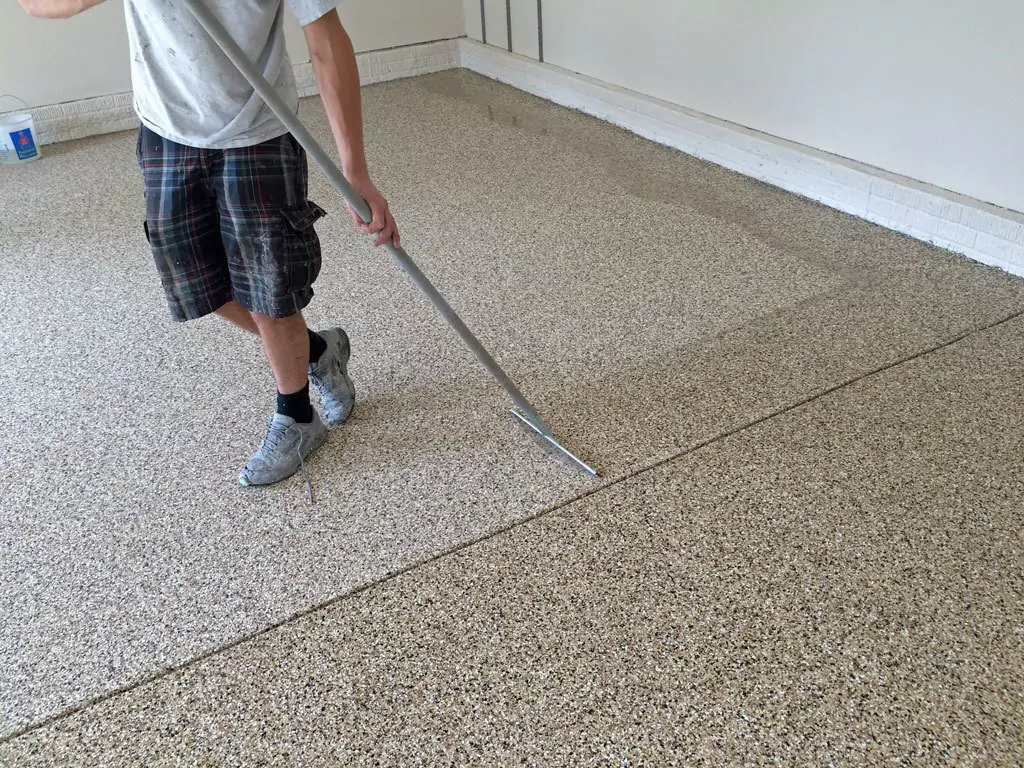 Painting A Garage Floor The Money Pit