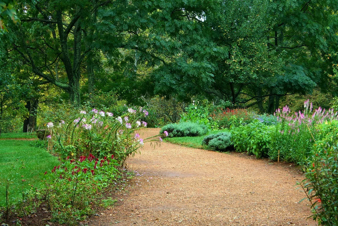 gravel path for garden