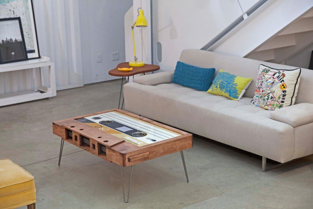 mix tape coffee table