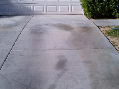 cracks in concrete driveway