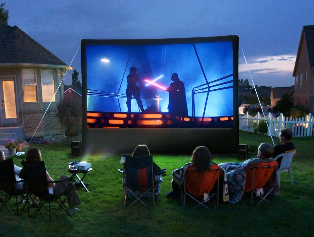 outdoor home theater