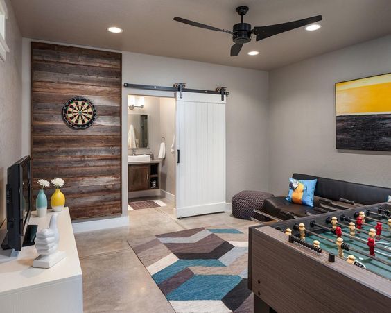 Basement Game Room