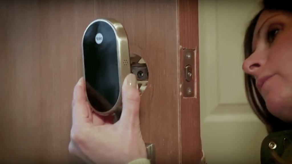 smart lock installation