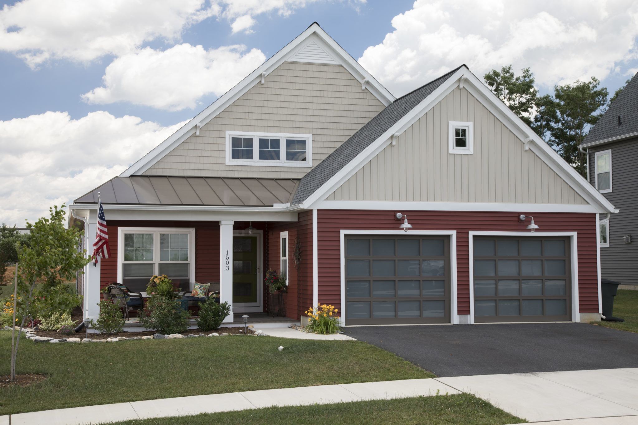 Beautiful home exterior