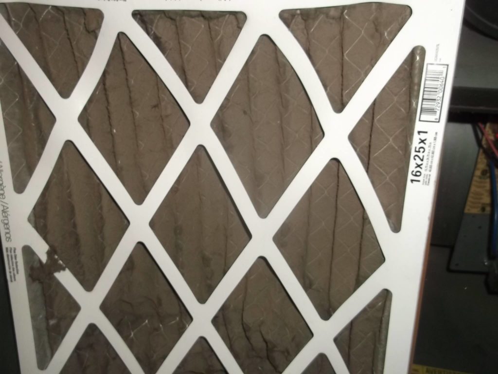 dirty air filter