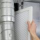 Replacing air filter.