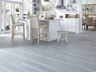 Waterproof flooring in kitchen